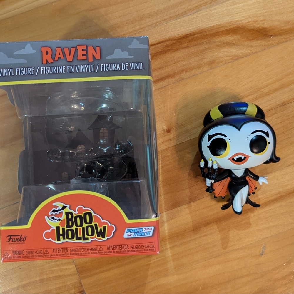 Funko Paka Paka Boo Hollow Raven Vinyl Figure